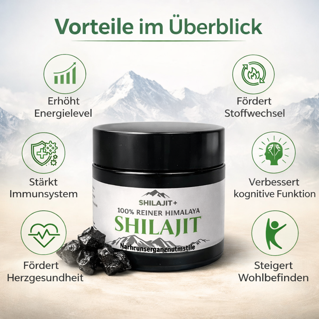 100% natürliches Himalaya Shilajit